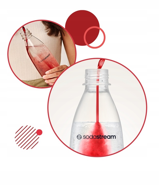 Syrop koncentrat do wody SodaStream Malina Bez Cukru 440ml