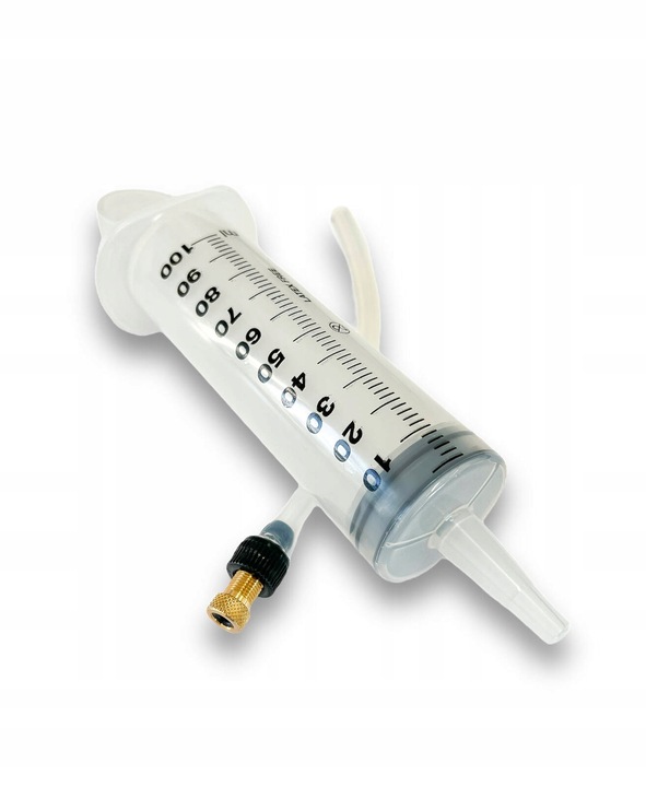 Strzykawka Duża Do Mleka Do Opon I Dętek Rowerowych NRG 100ml