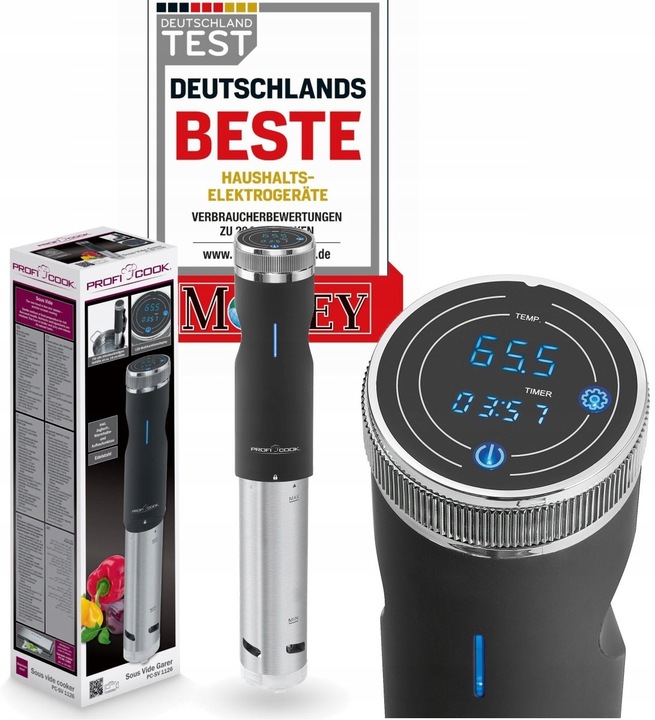 CYRKULATOR ZANURZENIOWY DO GOTOWANIA SOUS VIDE PRÓŻNIOWY TIMER