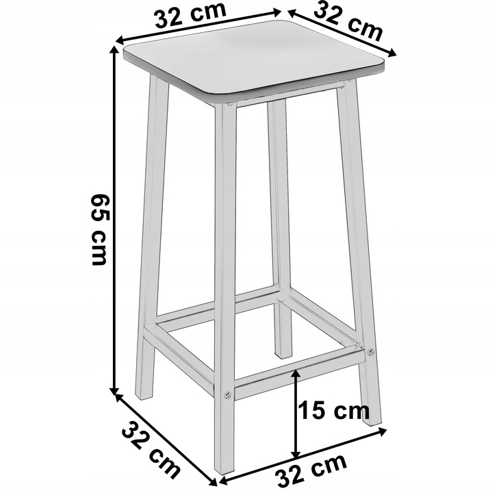 KRZESŁO DO KUCHNI WYSOKIE HOKER BAROWY KUCHENNY STOŁEK TABORET