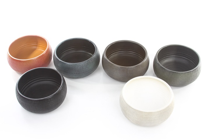 złota osłonka na drzewko BONSAI złote niskie doniczki PORTO BOWL 27/13 cm