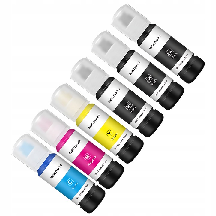 6 x Tusz do drukarki Epson 103 EcoTank L3260 L3251 L3250 L3150 L3151 L3256