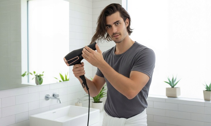 SUSZARKA DO WŁOSÓW Z JONIZACJĄ MOCNA 2200W + ZIMNY NAWIEW