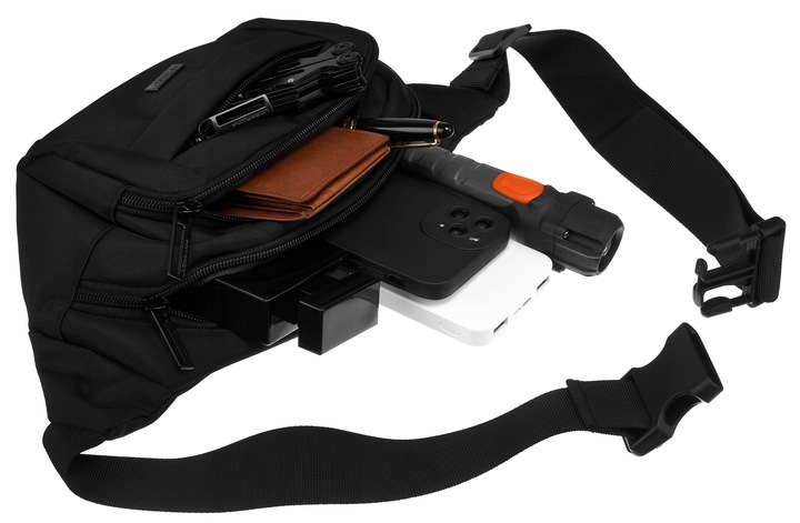 Męska torba na klatkę piersiową miejska saszetka nerka mini plecak PETERSON