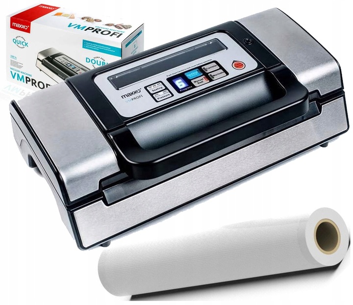 Zgrzewarka próżniowa Maxxo VM Profi do żywności folii VACUM + worki+