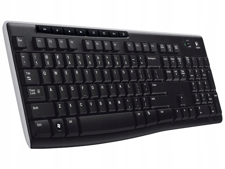 ZESTAW BEZPRZEWODOWY KLAW+MYSZ LOGITECH MK270