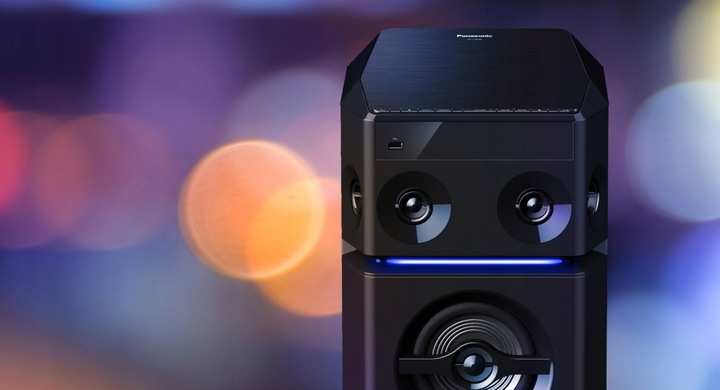 Panasonic SC-UA30E-KGłośnik sieciowy Bluetooth Karaoke USB FM