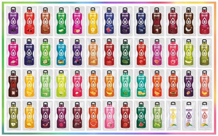 BOLERO DRINK 24 x 9 g MIX 24 Smaków Bez Cukru