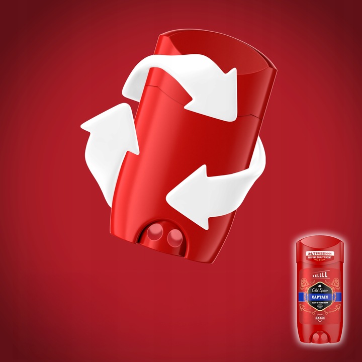 Old Spice Captain Dezodorant męski w sztyfcie, 6 x 85ml