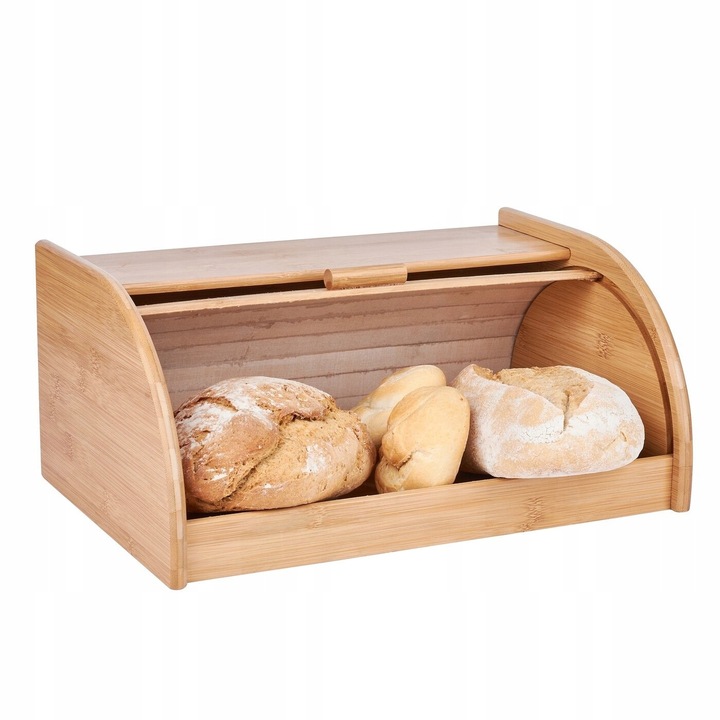 CHLEBAK BAMBUSOWY POJEMNIK na CHLEB Pieczywo Tadar 27 x 40 x 18 cm