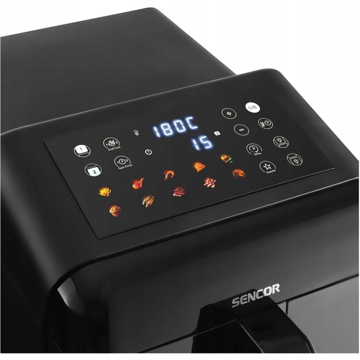 Air Fryer Frytkownica beztłuszczowa Sencor 1250BK 11,6L 3000W 10