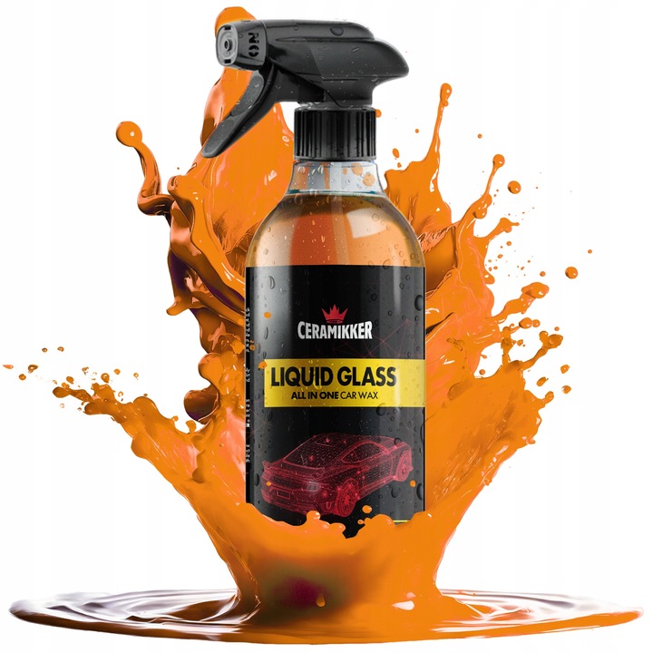 Quick Detailer Wosk Do Auta Na Mokro Nabłyszczacz do Lakieru Ceramikker 2x