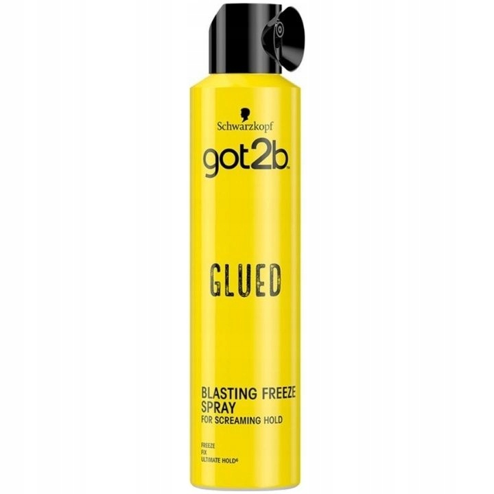 Schwarzkopf Got2b Glued Spray Utrwalający 300ml x2