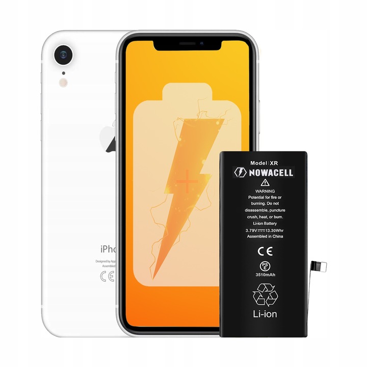 Bateria NOWACELL do iPhone XR- większa pojemność