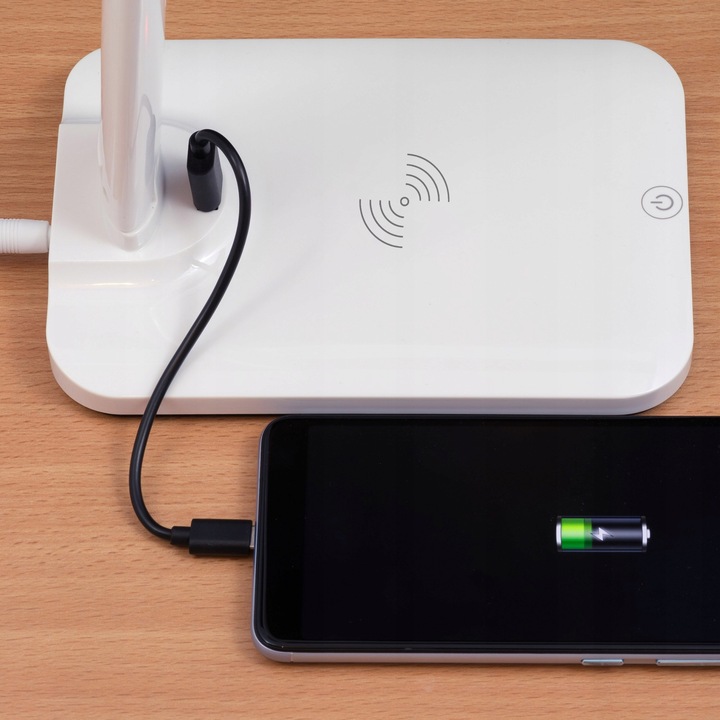 LAMPKA LED BIURKOWA NOCNA SZKOLNA BIURKO ŁADOWARKA