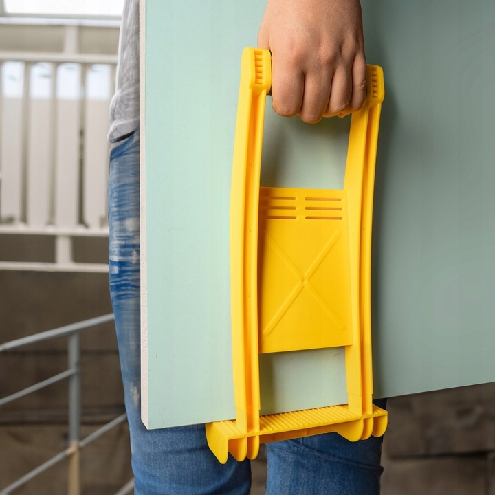 UCHWYT DO NOSZENIA PRZENOSZENIA PŁYT gipsowych G/K PANELI OSB DREL 90kg