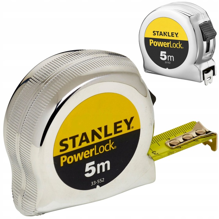 STANLEY Miara Taśma Zwijana Powerlock 5m 33-552