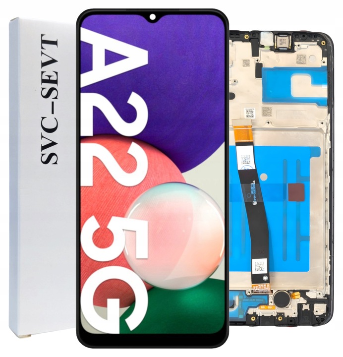 ORYGINAŁ WYŚWIETLACZ EKRAN LCD DO SAMSUNG GALAXY A22 5G RAMKA SM-A226B