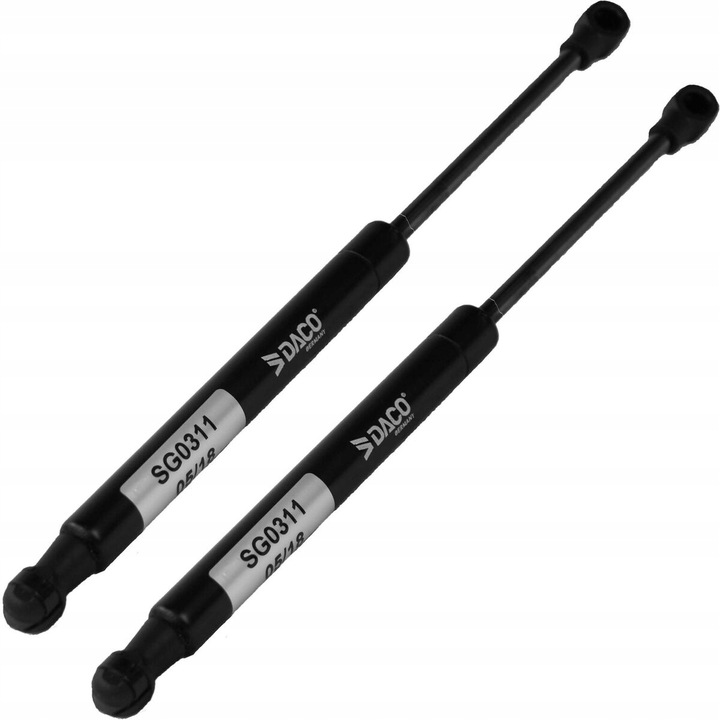 Siłowniki maski x2 BMW SERIA 5 E60 / E61 Daco Germany