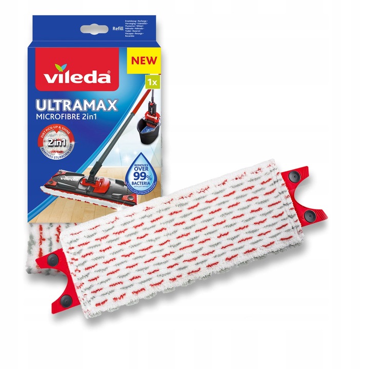Wkład do mopa Vileda Ultramax Microfibre 2in1