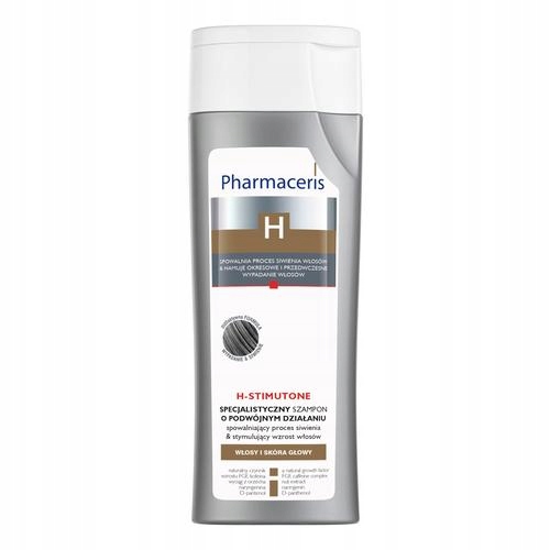PHARMACERIS H STIMUTONE Szampon przeciw siwieniu i wypadaniu włosów, 250 ml
