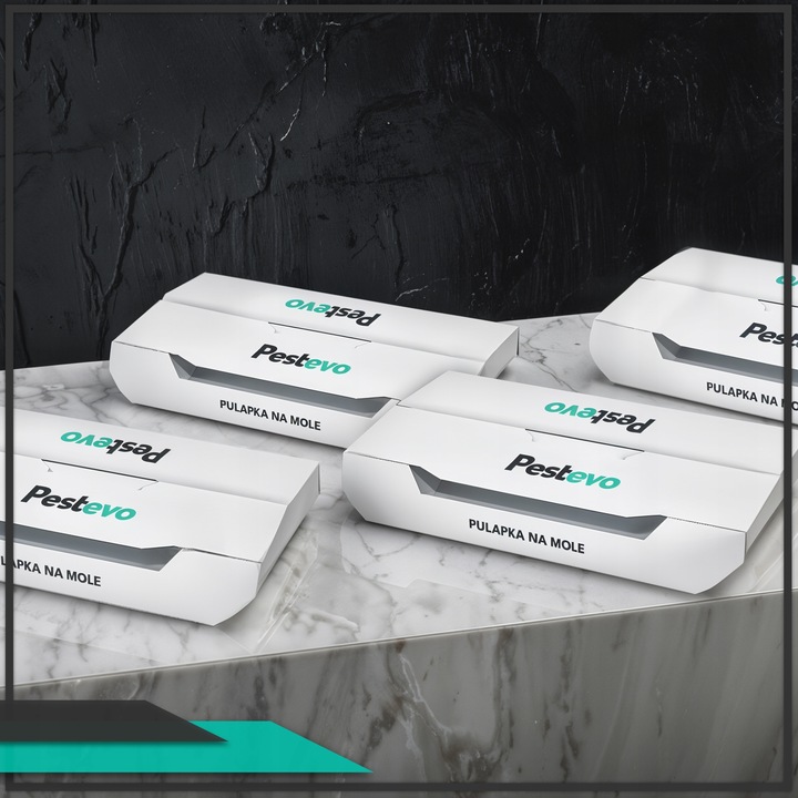 PUŁAPKA NA MOLE SPOŻYWCZE ODZIEŻOWE 2w1 FEROMONOWA LEP ŚRODEK