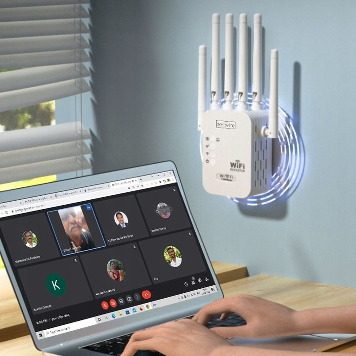 Wzmacniacz Sygnału Repeater WiFi 5 Zewnętrzny Repeater Access Point 1200 mb