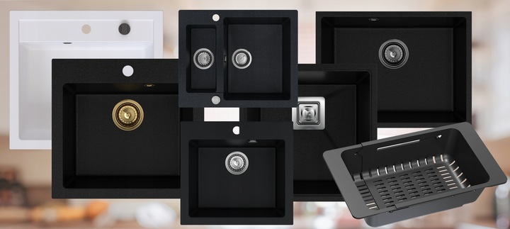 OCIEKACZ do ZLEWU na NACZYNIA organizer CZARNY suszarka OCIEKARKA +