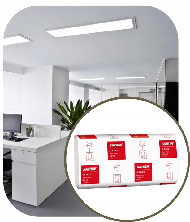 Ręcznik Papierowy ZZ 2 Warstwy Biały Handypack Ekonomiczny 3000 szt