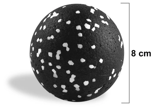 Walek do masazu plecow roler gładki fitness Zestaw