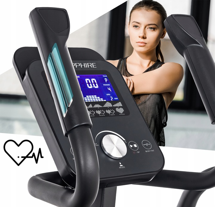 Orbi-trek TRENAŻER eliptyczny KONAX ELEKTROMAGNETYCZNY APLIKACJE do 150KG