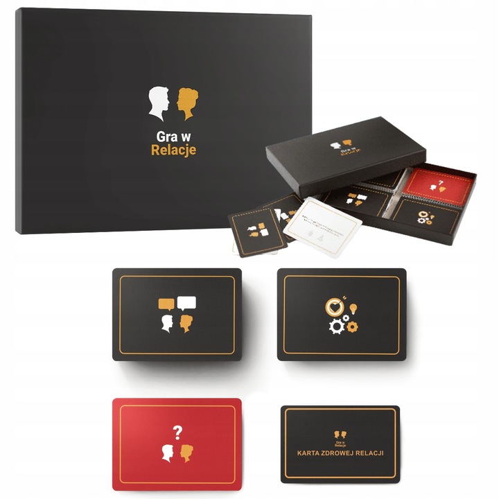 Gra w Relacje - dla par, UMACNIA WIĘZI W ZWIĄZKU! Prezent dla niej / niego