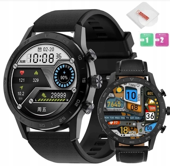 SMARTWATCH Zegarek MESKI ROZMOWY 466x466 PLATNOSC ZEGARKIEM NFC