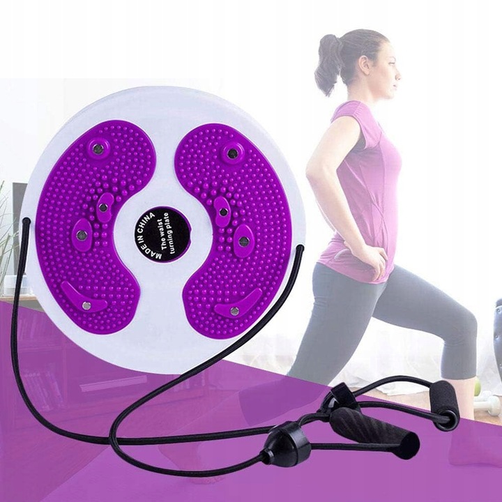 Twist Board z podeszwą masującą do bioder i talii, sprzęt do ćwiczeń w domu