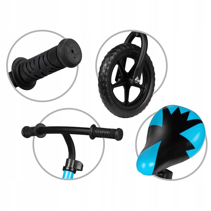 Rowerek biegowy Kidwell Rebel koła 12'' niebieski