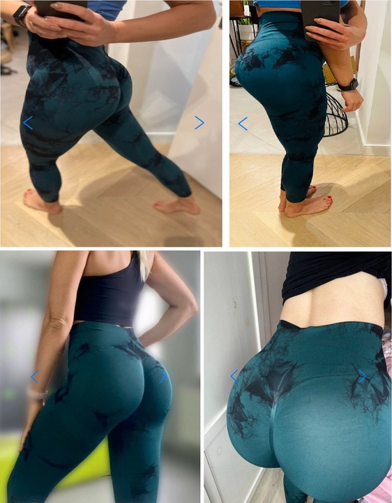 MAKSYMALNIE POWIĘKSZAJĄCE LEGGINSY PUSH UP GYM S