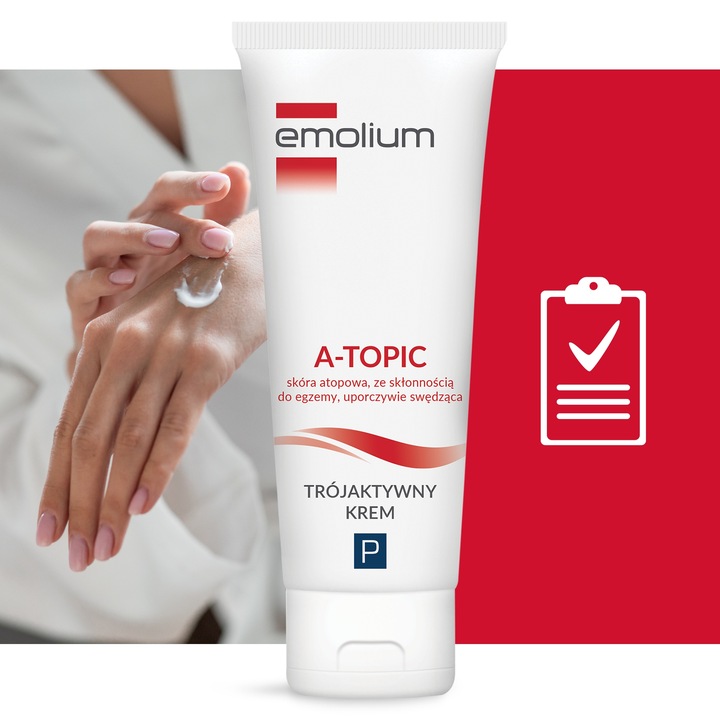 EMOLIUM A-TOPIC Trójaktywny Krem 50 ML