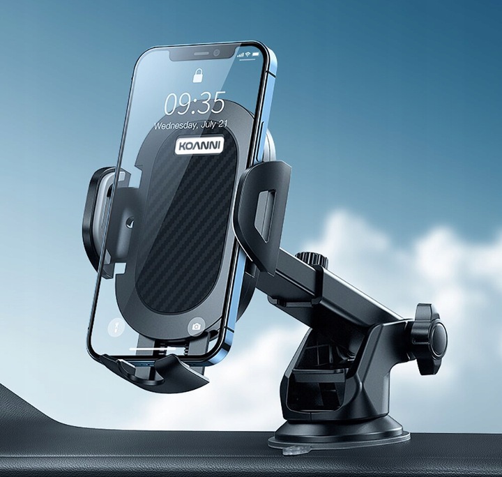 UCHWYT DO SAMOCHODU NA TELEFON SZYBĘ KOKPIT SOMOCHODOWY REGULOWANY