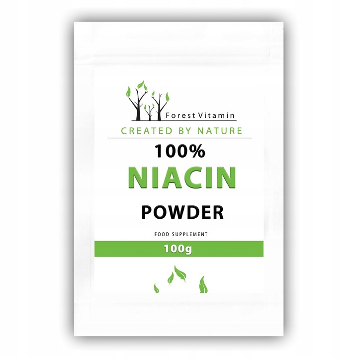 FOREST NIACYNA KWAS NIKOTYNOWY B3 100g + MIARKA