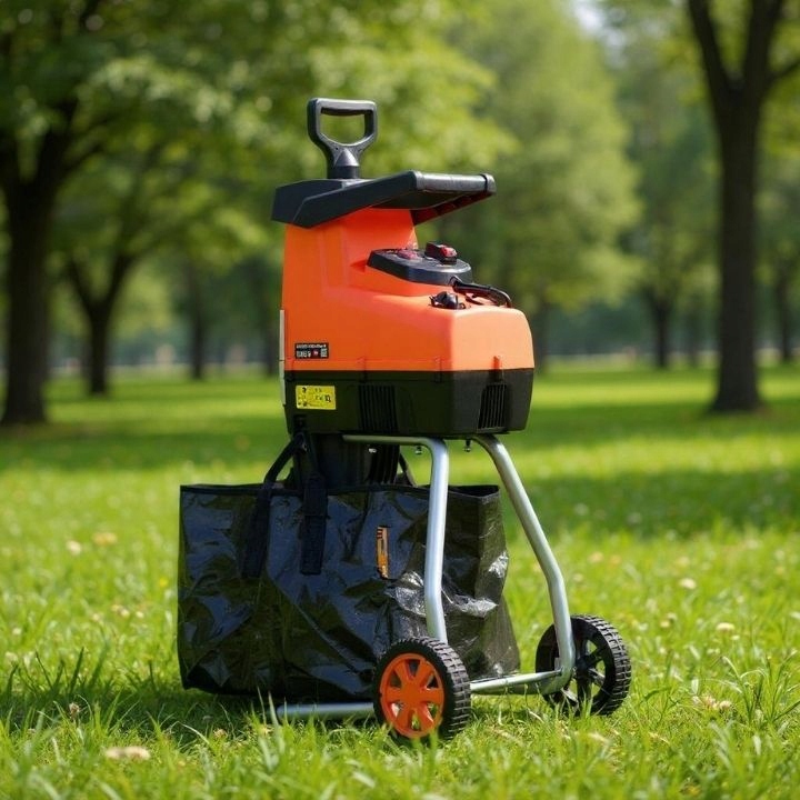 ROZDRABNIACZ ELEKTRYCZNY FREZOWY DO GAŁĘZI 2800W RĘBAK DO DREWNA