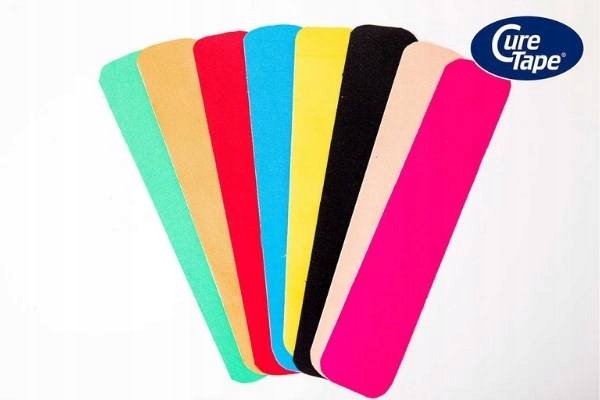 Taśma do kinesiotapingu tejpy CURETAPE CLASSIC do CIAŁA i TWARZY