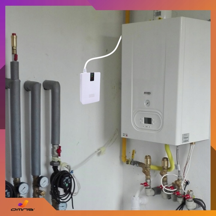 Czujnik gazu ziemnego LNG metan detektor 230V, ochrona bezpieczeństwo