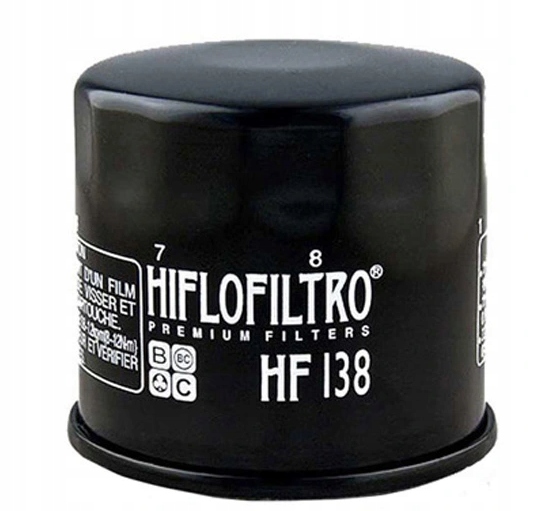 HIFLO FILTR OLEJU HF 138