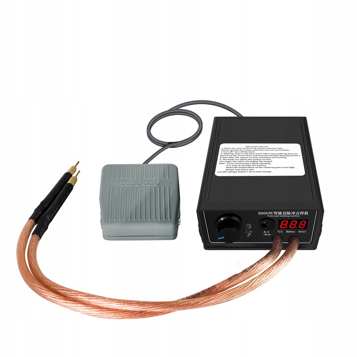 Zgrzewarka punktowa dużej mocy 8000 W z podwójnym impulsem Dla Domu