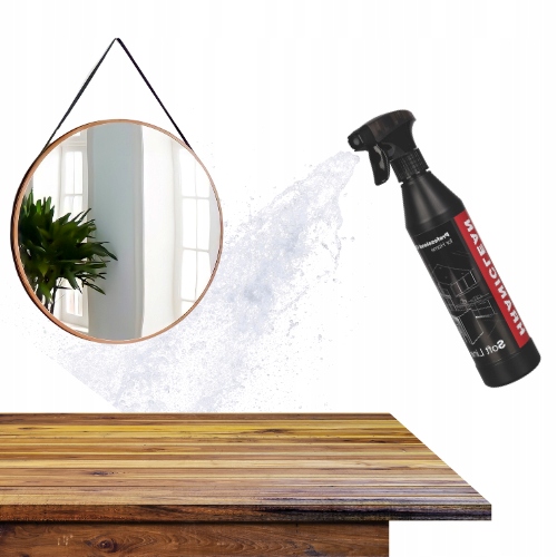 Płyn do czyszczenia i pielęgnacji mebli szyb luster Hraniclean soft