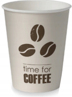 KUBKI PAPIEROWE DO KAWY 250ml + WIECZKA 100 szt