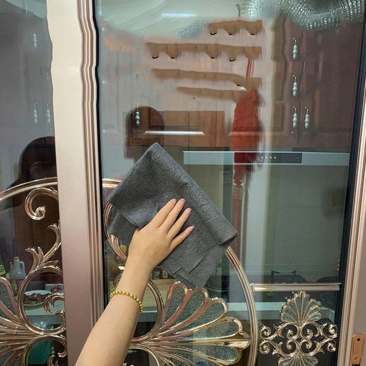 MAGICZNA ŚCIERECZKA SZMATKA ŚCIERKA DO SZYB OKIEN BEZ SMUG 30x40CM X 8SZT