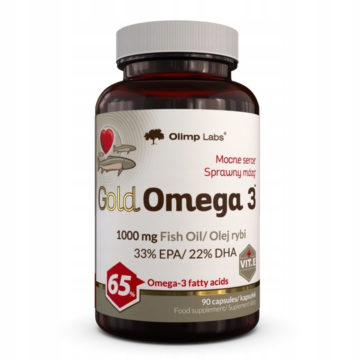 OLIMP Gold Omega 3 1000mg, 90kaps.