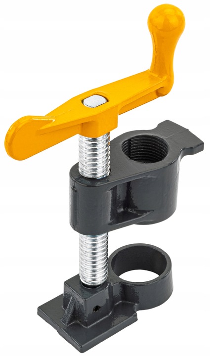 4x ŚCISK STOLARSKI RUROWY ZACISK BEZKOŃCOWY 3/4" METALOWY ZESTAW 4