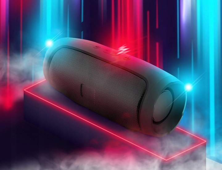 GŁOŚNIK BLUETOOTH BEZPRZEWODOWY MOBILNY TUBA MOCNY CZYSTY DZWIĘK